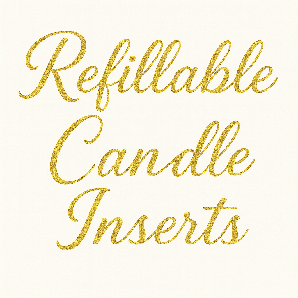 Refillable Candle Insert