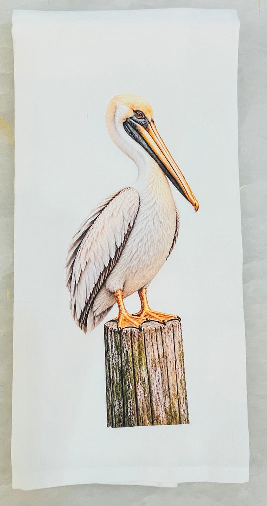 The Pelican Tea Towel